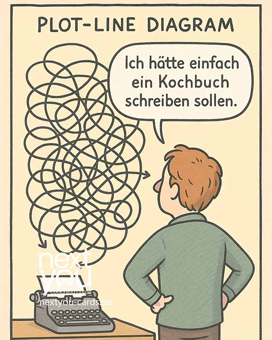 Einblick in den Autoren-Alltag beim Schreiben und Entwickeln der NextYou Kartensets