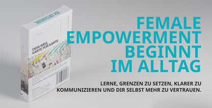 Female Empowerment Kartenset Rückseite – Stärkungskarten für Frauen