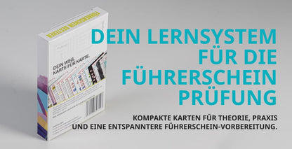Führerschein bestehen Kartenset Rückseite – Lernkarten und Tipps für die Fahrprüfung