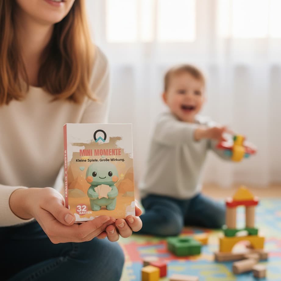 Mini Momente Kartenset für junge Mütter – spielerische Coaching Karten für den Familienalltag mit kleinen Übungen, Reflexionsimpulsen und Alltagshilfen für mehr Gelassenheit im Leben mit Kind