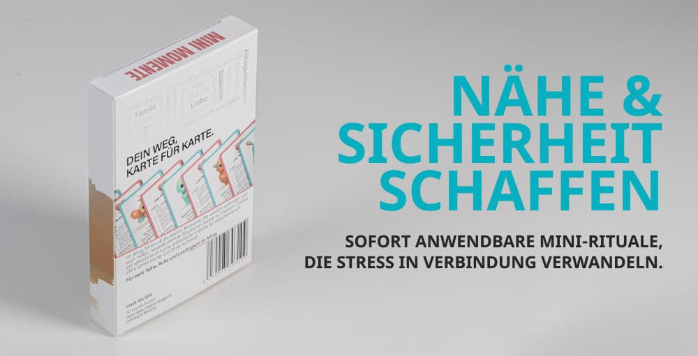 Mini Momente Kartenset Rückseite – Achtsamkeitskarten für kleine Auszeiten im Alltag