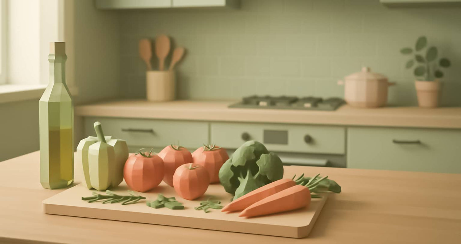 Blog Banner zum Ready Set Cook Set mit schnellen gesunden Rezepten und Ernährungstipps