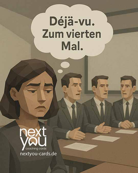 Witziger Karriere Comic über Kommunikation im Büro und Missverständnisse im Job