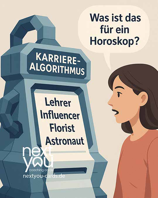 Humorvolle Darstellung von Meetings und Kommunikation im modernen Berufsleben