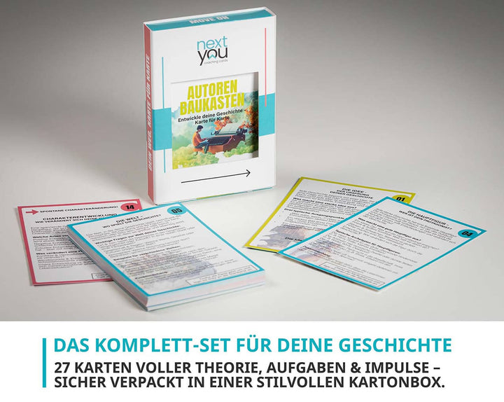 Autoren Baukasten – Entwickle deine Geschichte