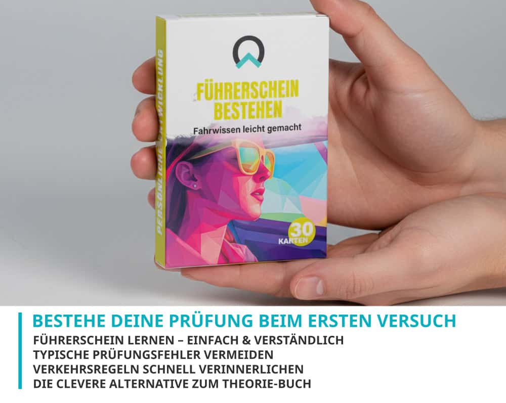 Führerschein bestehen Kartenset von nextyou mit Lernkarten zur erfolgreichen Vorbereitung auf die Theorieprüfung – strukturierte Lernhilfe für Fahrschüler mit Verkehrszeichen, Prüfungswissen und Fahrpraxis Grundlagen