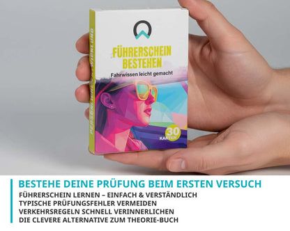 Führerschein bestehen Kartenset von nextyou mit Lernkarten zur erfolgreichen Vorbereitung auf die Theorieprüfung – strukturierte Lernhilfe für Fahrschüler mit Verkehrszeichen, Prüfungswissen und Fahrpraxis Grundlagen