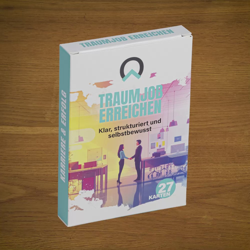 Traumjob erreichen: Traumjob erreichen: Video-Überblick des nextyou Coaching-Kartensets für Bewerbung, Karriereplanung und Vorstellungsgespräch
