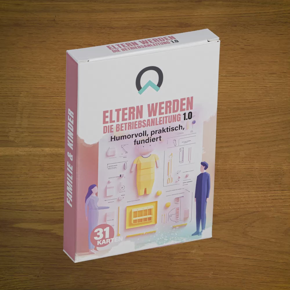 Eltern werden: Eltern werden – Die Betriebsanleitung: Video-Überblick des nextyou Kartensets für werdende Eltern mit Tipps zu Schwangerschaft, Babyvorbereitung und Familienalltag
