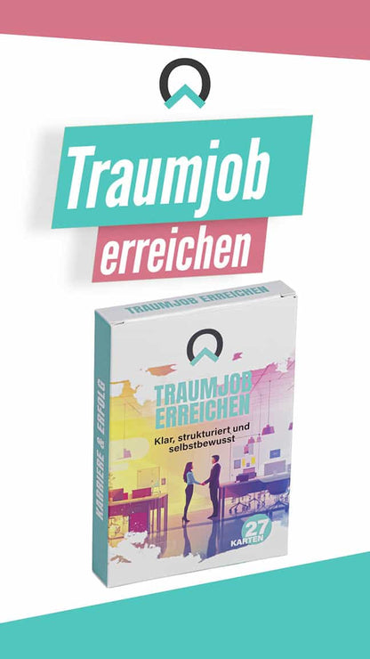 nextyou Traumjob erreichen Kartenset für Bewerbung, Karriereplanung, Selbstbewusstsein und erfolgreiche Vorstellungsgespräche