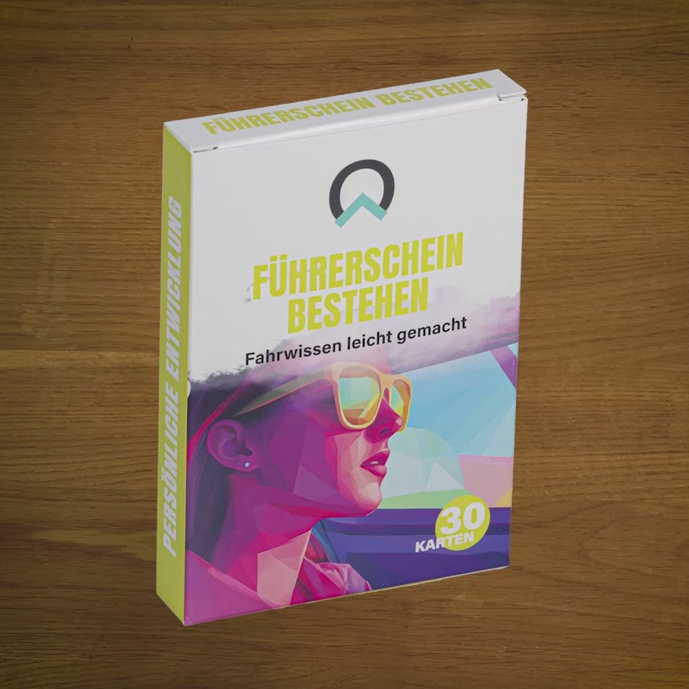 Führerschein bestehen: Führerschein bestehen: Video-Einblick in das nextyou Lernkartenset zur Vorbereitung auf Theorieprüfung, Verkehrsregeln und Fahrprüfung