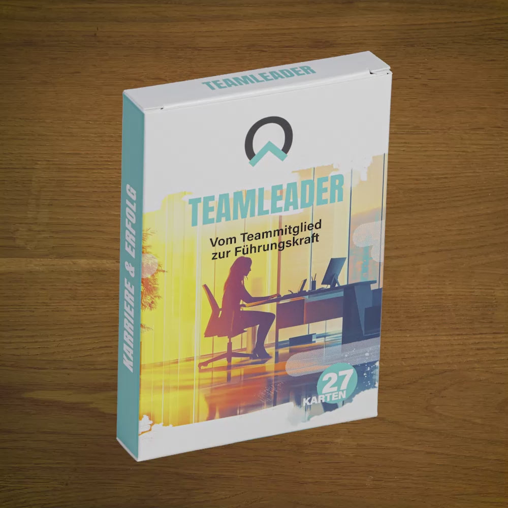 Teamleader: Teamleader: Video-Einblick in das nextyou Coaching-Kartenset für Führungskräfte zu Leadership, Teamführung und Mitarbeiterentwicklung