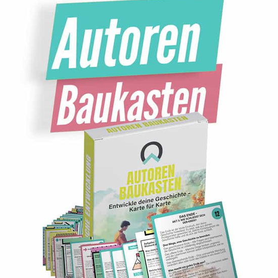 nextyou Autoren Baukasten Coaching Cards Kartenset für kreatives Schreiben, Storytelling, Buch schreiben und Geschichten entwickeln – Schreibkurs Karten für Autoren