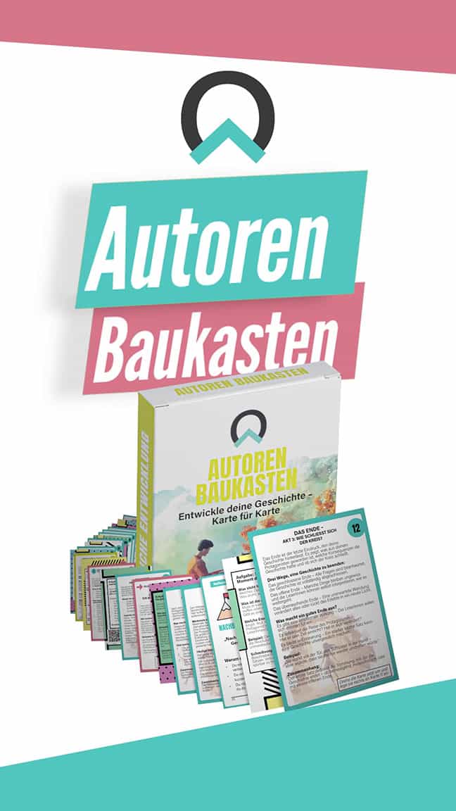 nextyou Autoren Baukasten Coaching Cards Kartenset für kreatives Schreiben, Storytelling, Buch schreiben und Geschichten entwickeln – Schreibkurs Karten für Autoren
