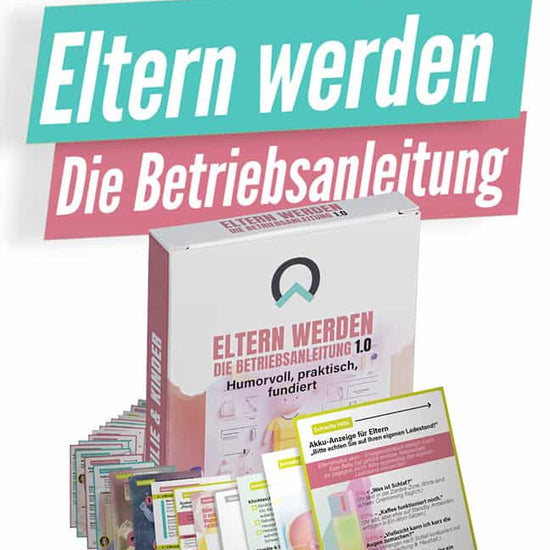 nextyou Eltern werden – Die Betriebsanleitung Coaching Cards Kartenset für werdende Eltern mit humorvollen Karten, Babyvorbereitung, Elternratgeber und Alltagstipps